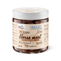 SYTA MICHA 100% liofilizowane mięso z konia dla psa 80g FREEZY Pure
