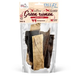 SYTA MICHA 100% liofilizowany zielony żwacz wołowy dla psa 80g FREEZY Pure