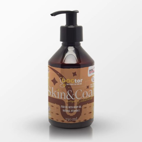 SYTA MICHA Skin & Coat Olej dla psa na zdrową skórę i piękną sierść 250ml