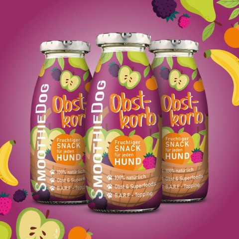 SmoothieDog OBSTKORB- owocowe smoothie dla psa 250ml SmoothieDog OBSTKORB- owocowe smoothie dla psa 250ml