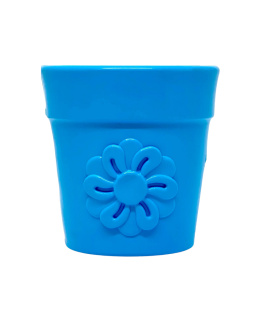 SodaPup Flower pot blue - doniczka na jedzenie dla psa