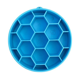 SodaPup Miska spowalniająca dla psa Plaster Miodu- Honeycomb Ebowl NIEBIESKA