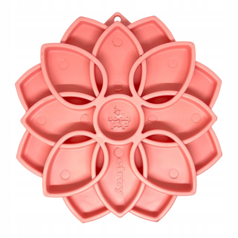 SodaPup Miska spowalniająca jedzenie z przyssawkami-Mandala Softie Etray PASTEL PINK SodaPup Miska spowalniająca jedzenie z przyssawkami-Mandala Softie Etray PASTEL PINK
