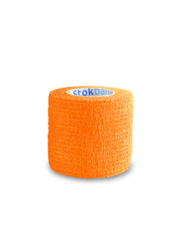 Stokban elastyczny bandaż samoprzylepny 5cm/4,5m pomarańczowy
