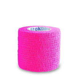 Stokban elastyczny bandaż samoprzylepny 5cm/4,5m różowy