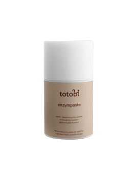 TOTOBI Enzympaste Peanut Nut - Enzymatyczna pasta do zębów dla psa i kota o smaku masła orzechowego, 50 ml = 67 g