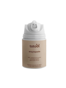 TOTOBI Enzympaste Peanut Nut - Enzymatyczna pasta do zębów dla psa i kota o smaku masła orzechowego, 50 ml = 67 g