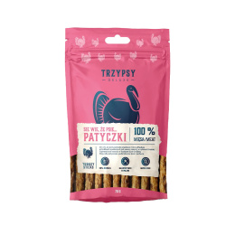TRZYPSY DELUXE SIE WIE, ŻE PSIE... PATYCZKI z indyka 70g