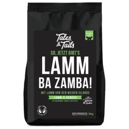 Tales and Tails - karma bezzbożowa, półwilgotna dla dorosłego psa JAGNIĘCINA 4kg