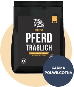 Tales and Tails - karma bezzbożowa, półwilgotna dla dorosłego psa KONINA 1,5kg