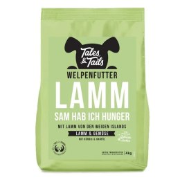 Tales and Tails - karma bezzbożowa, półwilgotna dla szczeniąt z Jagnięciny 1,5kg