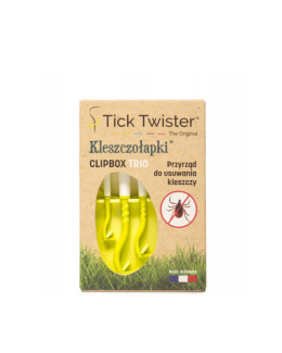 Tick Twister Clip Box - Kleszczołapki w pudełeczku zielone