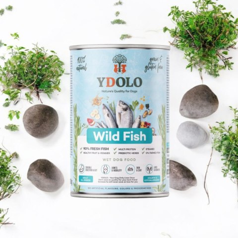 YDOLO Wild Fish - ryby morskie - mokra karma dla psa 400g