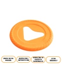 FIBOO- Frisboo latający dysk dla psa 25cm pomarańczowy