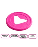 FIBOO- Frisboo latający dysk dla psa 25cm różowy