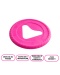FIBOO- Frisboo latający dysk dla psa 25cm różowy