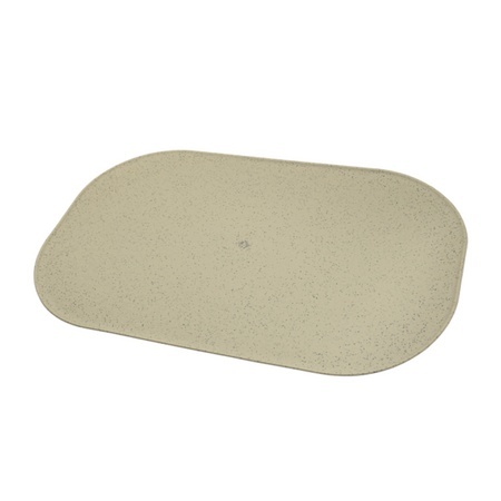 FIBOO Mata antypoślizgowa pod miski – 47×30 cm beż w kropki LIMITOWANA EDYCJA FIBOO Mata antypoślizgowa pod miski – 47×30 cm beż w kropki LIMITOWANA EDYCJA