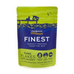 FISH4DOGS - Filety Tuńczyk z Anchois 100g - Karma mokra dla psa