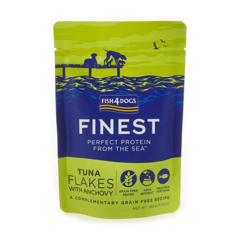 FISH4DOGS - Filety Tuńczyk z Anchois 100g - Karma mokra dla psa FISH4DOGS - Filety Tuńczyk z Anchois 100g - Karma mokra dla psa