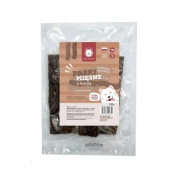 HAU NOW- Paski mięsne dla psa z koniny 100g