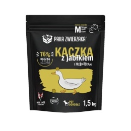PAKA ZWIERZAKA Karma sucha dla psa z kaczki i jabłka 1,5kg
