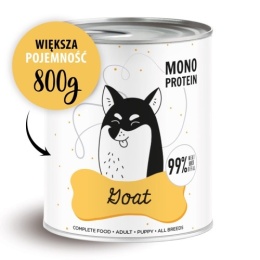 PAKA ZWIERZAKA PEPE Goat (koza) - Karma mokra dla psa 800g