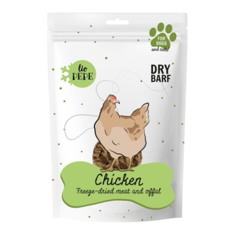 Przysmak Lio PEPE Chicken (kurze serca) 60g Przysmak Lio PEPE Chicken (kurze serca) 60g