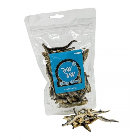 RAW RAW Liofilizowane szprotki 50g RAW RAW Liofilizowane szprotki 50g