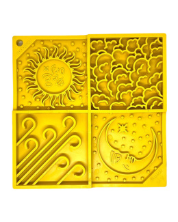 SodaPup Mata do lizania dla psa- SKY eMat YELLOW