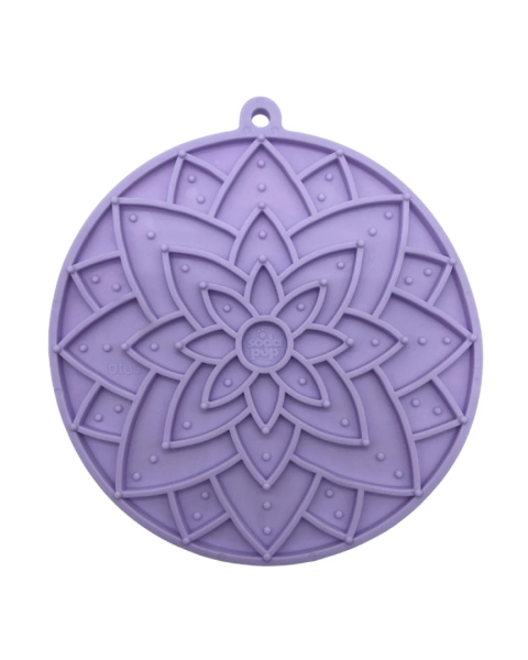 SodaPup Mata do lizania z przyssawkami- LOTUS eMat PURPLE SodaPup Mata do lizania z przyssawkami- LOTUS eMat PURPLE