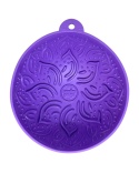 SodaPup Miska/mata do lizania okrągła -Garden of Eating Tipsy Bowl PURPLE