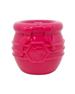 SodaPup Zabawka na jedzenie dla psa Słoiczek Miodu XL- Honey Pot PINK