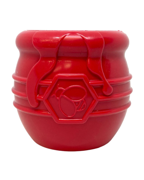 SodaPup Zabawka na jedzenie dla psa Słoiczek Miodu XL- Honey Pot RED SodaPup Zabawka na jedzenie dla psa Słoiczek Miodu XL- Honey Pot RED