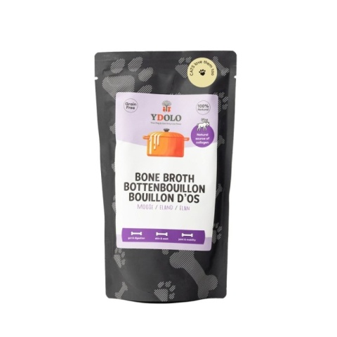 YDOLO Bone Broth Moose - bulion kolagenowy z kości łosia (230ml) YDOLO Bone Broth Moose - bulion kolagenowy z kości łosia (230ml)