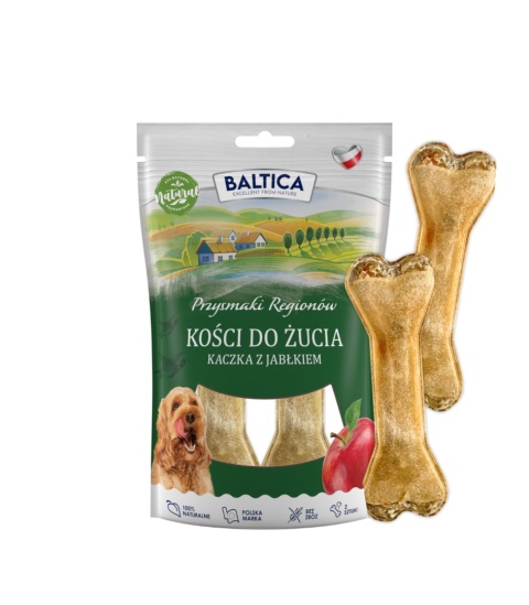 BALTICA Kość Kaczka z jabłkiem 2 szt.