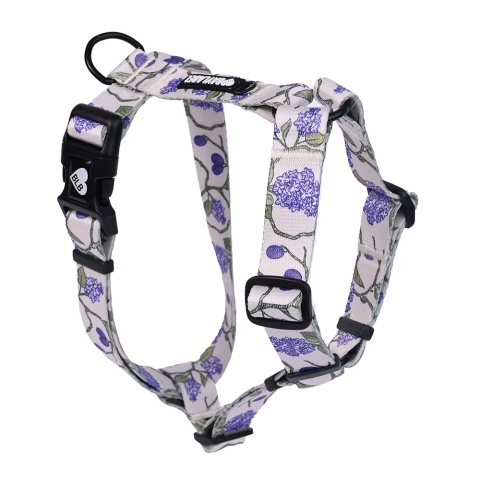 BAYLABEL Szelki dla psa guard Plum & Bloom M 25mm
