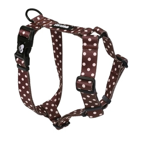 BAYLABEL Szelki dla psa guard Spotted Latte S 20mm