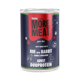 BUBAlicious More Meat duo karma dla psa Pure Line 400g SARNA KRÓLIK