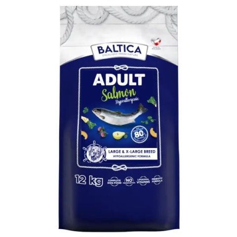 Baltica Salmon Hypoallergenic L/XL - karma sucha dla psów 12kg