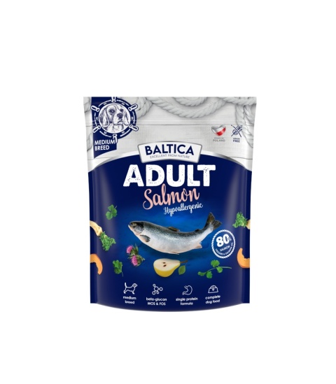 Baltica Salmon Hypoallergenic L/XL - karma sucha dla psów 1kg