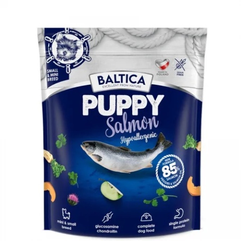 Baltica Salmon Szczeniak Hypoallergenic XS/S - karma sucha dla psów 1kg