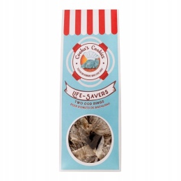 Cooka's Cookies LIFE SAVERS Ringi ze skóry dorsza 45g