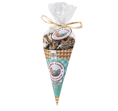 Cooka's Cookies LITTLE CHICKEN AND TUNA KISSES z kurczaka i tuńczyka 50g