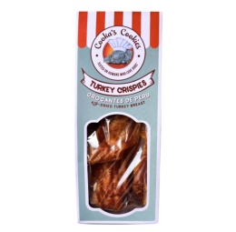 Cooka's Cookies TURKEY CRISPIES Suszone piersi z indyka 95g