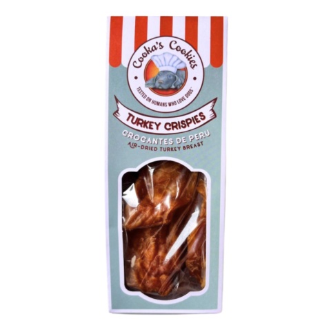 Cooka's Cookies TURKEY CRISPIES Suszone piersi z indyka 95g