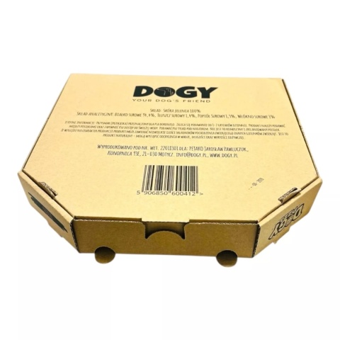 DOGY PIZZA - z serem cheddar i szparagami