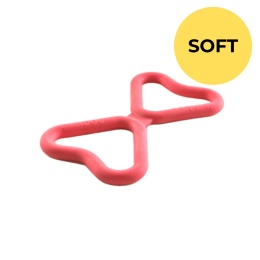 FIBOO- Szarpak dla psa FIB soft koralowy