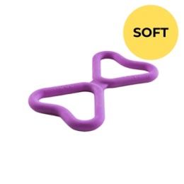 FIBOO- Szarpak dla psa FIB soft fioletowy neon