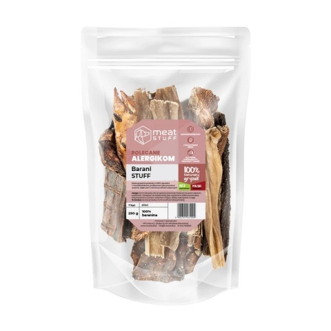 MEATSTUFF Naturalny gryzak - Barani Stuff 250g