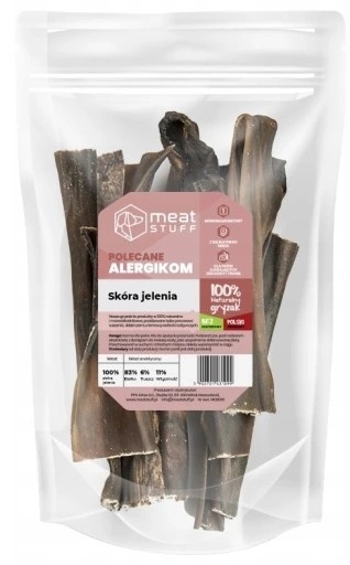 MEATSTUFF Skóra jelenia 15 cm (140g)